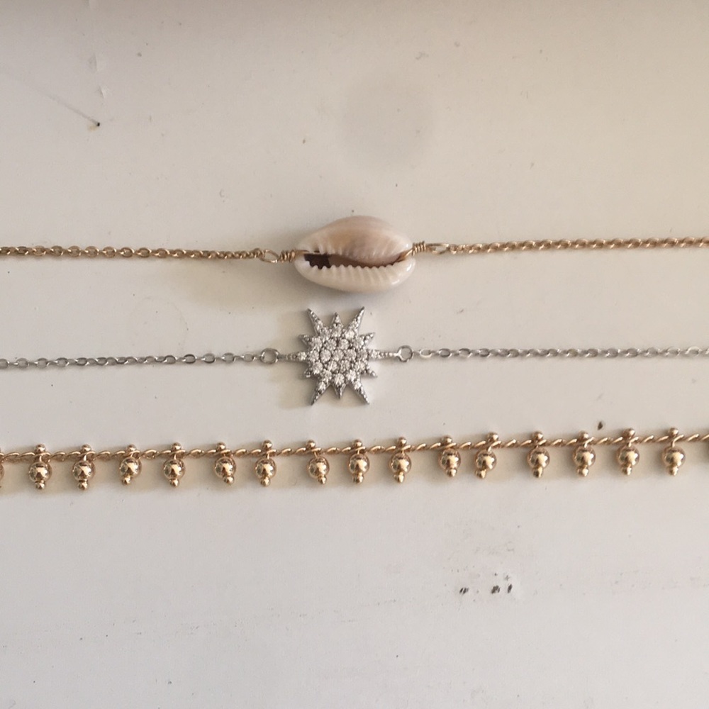 Ankle bracelet set!